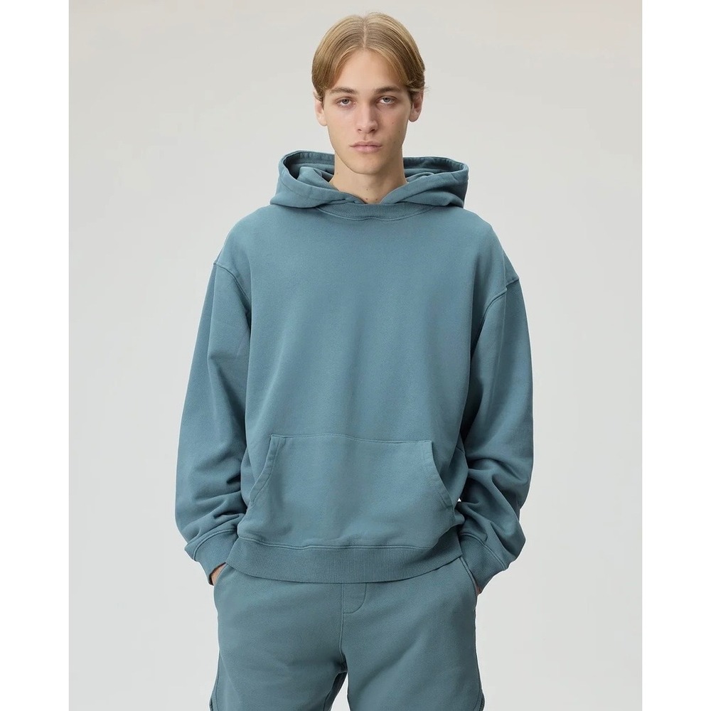 Kith Spring 101 Classic Williams II Hoodie Mens M Reef Slate Blue Streetwear